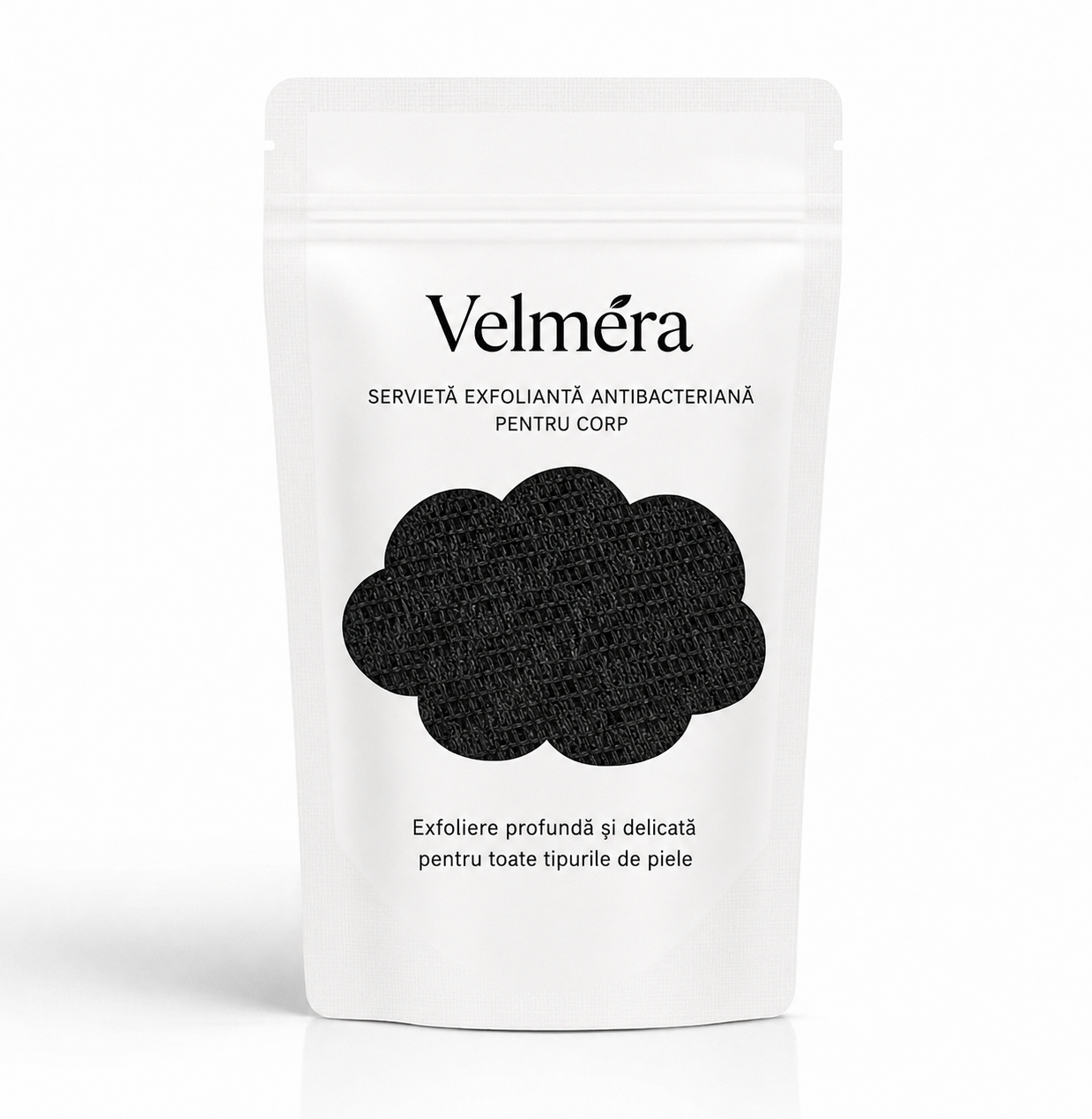 Prosop exfoliant antibacterian pentru duș Velméra